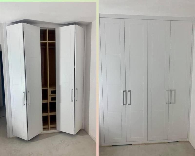 6 ideas de armarios a medida para habitaciones pequeñas