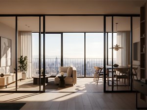 ¿Cómo las puertas correderas ayudan a ahorrar espacio?