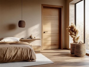 ¿Puerta de madera para el dormitorio principal? Descubra sus ventajas